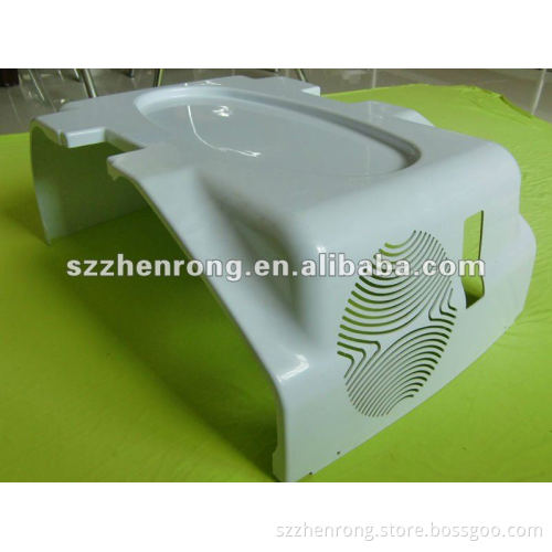 Custom vacuum forming plastic cover for device